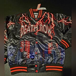 Brand New Men's Medium Death Row Satin Jacket